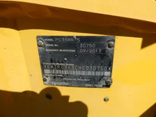 2017 KOMATSU PC35MR-5