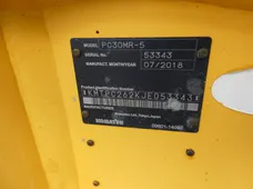 2018 KOMATSU PC30MR-5