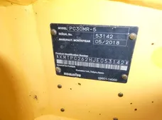 2018 KOMATSU PC30MR-5
